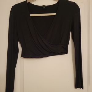 Dynamite cross-over crop top